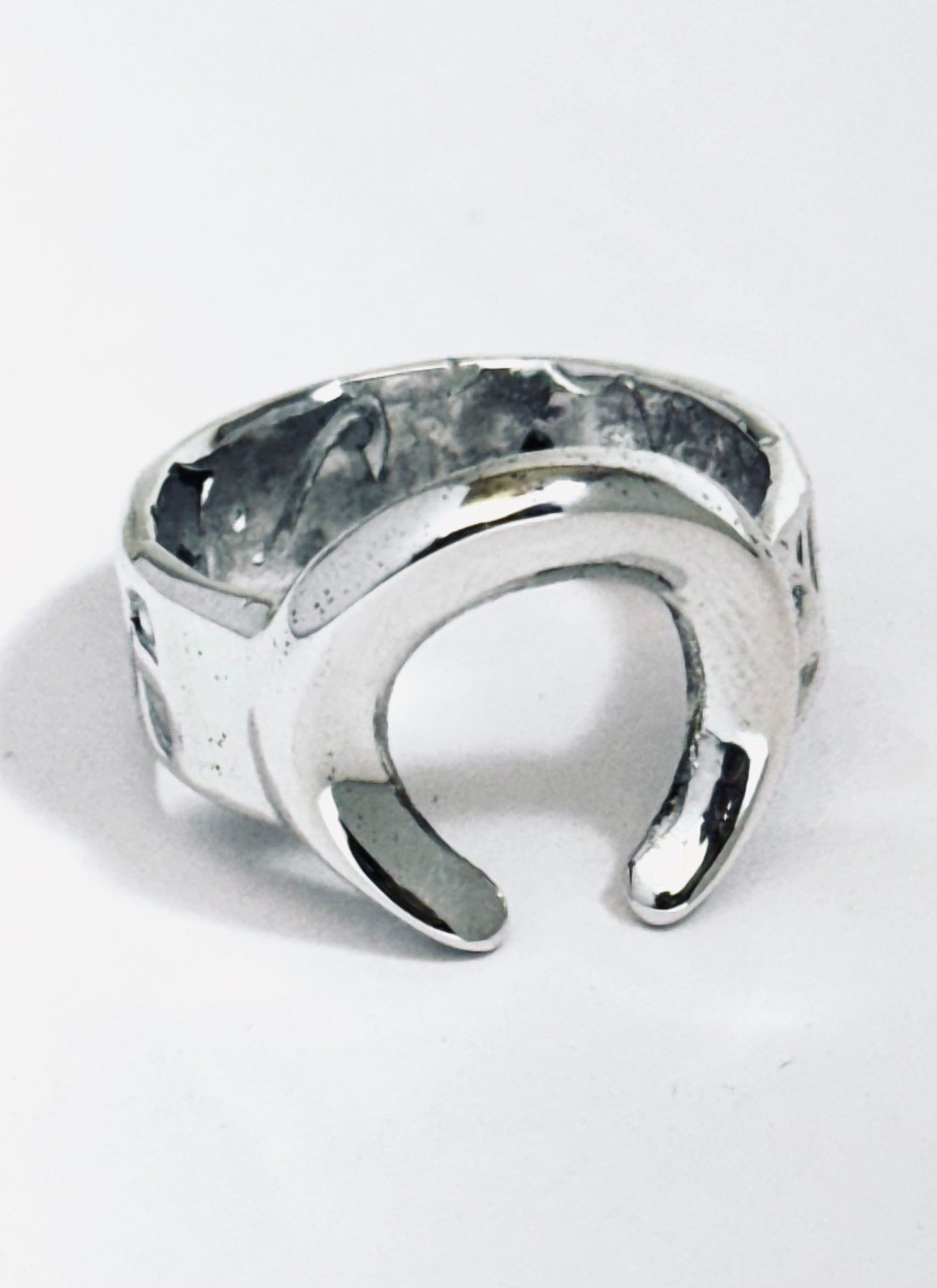Stamped Naja Ring