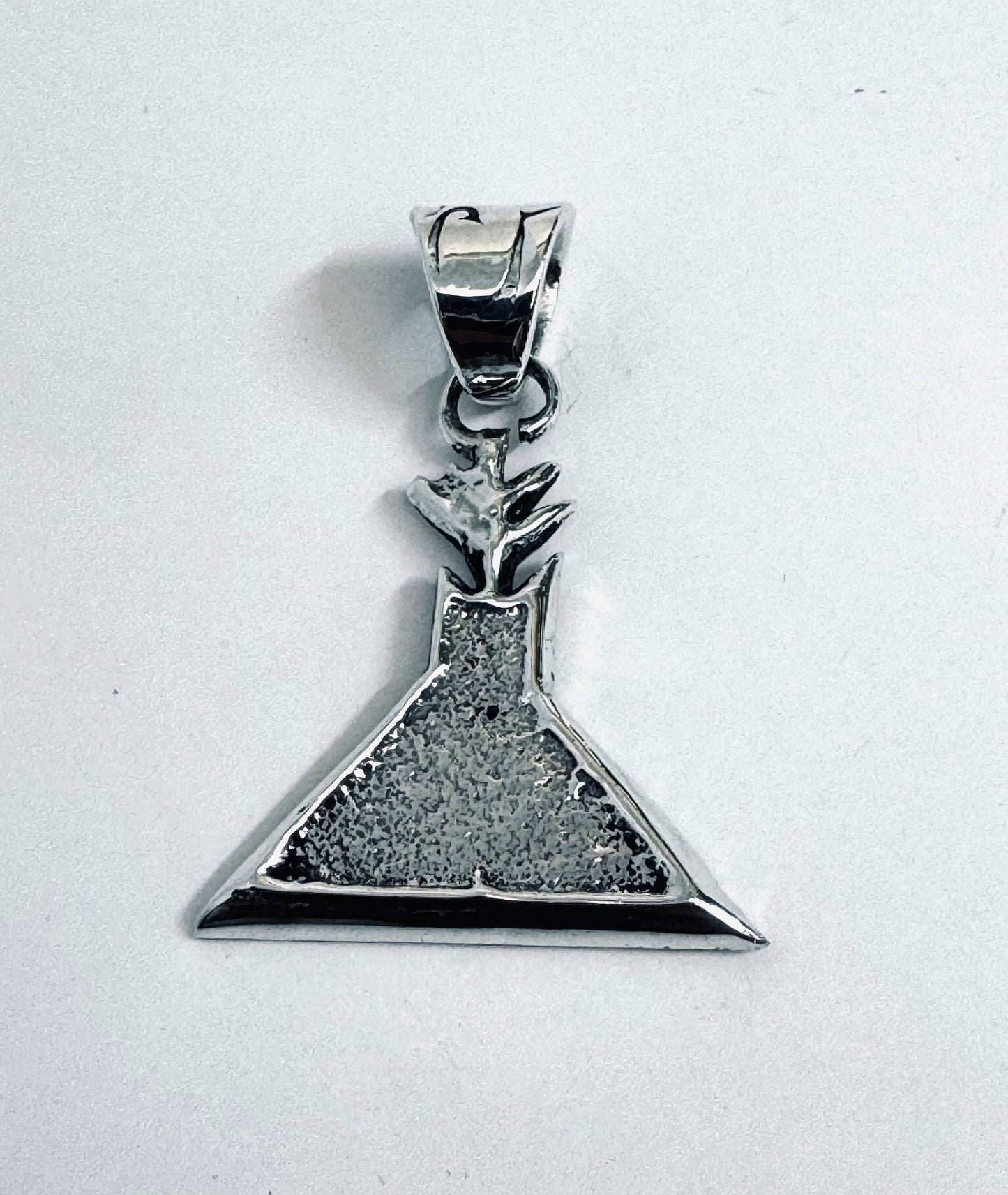 Textured Teepee Pendant