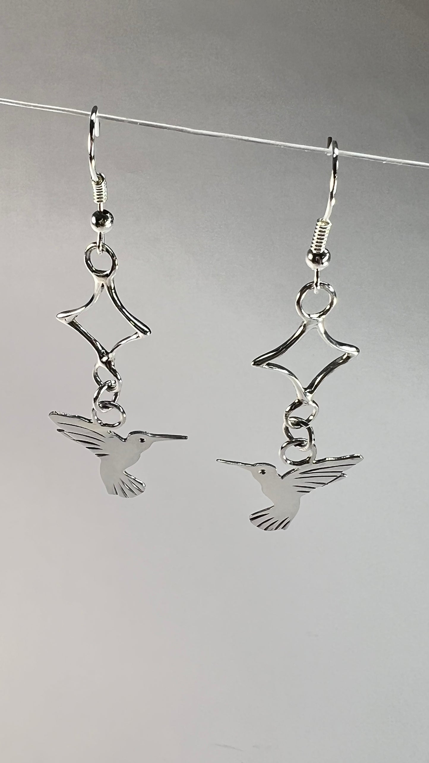 BabyStar Hummingbird earrings